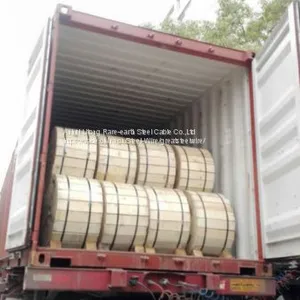 ASTM B415-92 Acsr Core Wire , Corrosion Resistance Aluminum Electrical Wire thumbnail-1