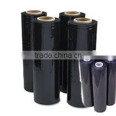 17mic Black Color LLDPE Stretch Films thumbnail-1