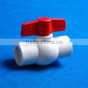 LPPR Pipe Fitting Ppr Ball Valve Black and Yellow Handle thumbnail-1