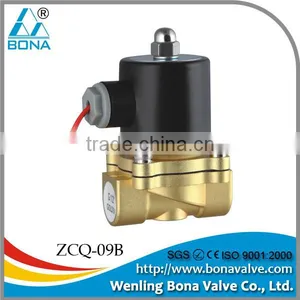 BONA Hot Sale AC110V 120V 3/8" 3/8 Inch Plasma Cutter Cutting Welding Machine Air Valve Solenoid Valve thumbnail-1