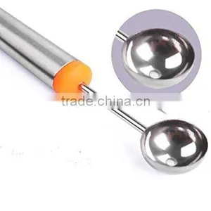 Factory Wholesale Stainless Steel Fruit Melon Scoop Melon Baller thumbnail-2