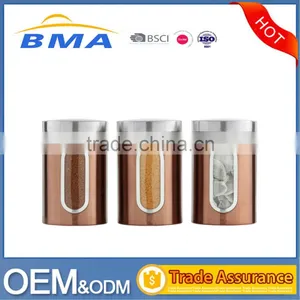 Brown Stainless Steel Kitchen Storage Jar thumbnail-1
