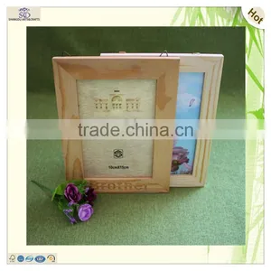Wholesale Unfinished Paper Picture Art Craft Silk Screen Printing Wood Frame thumbnail-6