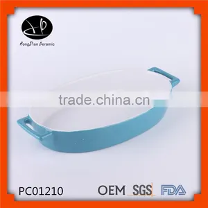 Ceramic Stoneware Bakeware,baking Pan,microwave Ceramic Ovenware,oval Baker thumbnail-1