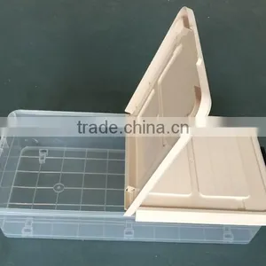 Transparent Stackable Plastic Storage Box thumbnail-1