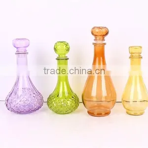 2pcs Big and Small Glass Wine Bottle With Spray thumbnail-1