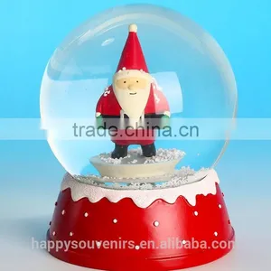 Polyresin Christmas Ornament Christmas Glass Snow Ball,best Gifts for Friends thumbnail-1