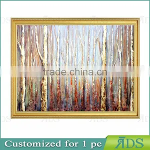 Wholesale Abstract Natural Trees Canvas Oil Painting thumbnail-3