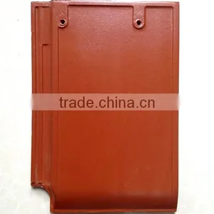 German Style Clay Roof Tile/flat Ceramic Tile With Professional Workmanship thumbnail-1