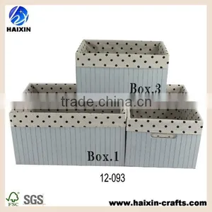 Cheap Bambo Storage Box Bin thumbnail-1