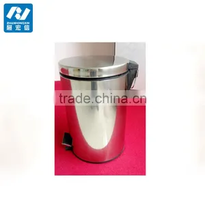 Kitchen Foot Pedal Trash Can,steel Bin thumbnail-1