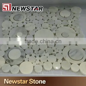 Newstar Penny Rounds Natural Stone Mosaic thumbnail-2