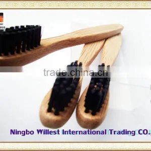 Hotel Disposable Oval Bristle Bamboo Handle Toothbrush thumbnail-3