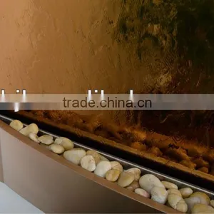 Led Stainless Steel Indoor Wall Mounted Water Features thumbnail-2