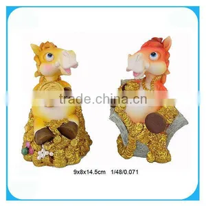 Russian Horse Resin Ornament Money Bank thumbnail-1