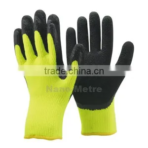 NMSAFETY 7 Gauge Knitting Latex Foam Coated Glove for Winter Use thumbnail-1