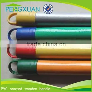 Plastic Cover High Quality Round Smooth Wooden Poles for Broom & Mop thumbnail-2