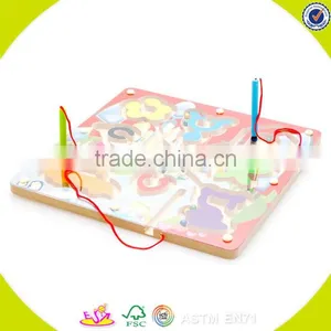 Wholesale Butterfly Baby Wooden Educational Maze Toy Colorful Kids Wooden Maze Toy W11H001 thumbnail-5