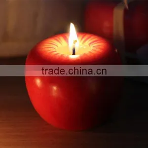 Apple Shape Happy Birthday Candle thumbnail-1
