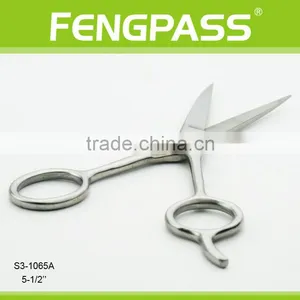 S3-1065A 5-1/2" Inch 2CR13 Stainless Steel Material Professional Stainless Steel Hair Cutting Scissors For Hair thumbnail-3