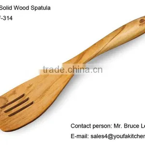 QianFeng Good Grip Wooden Spatula/Turner thumbnail-1