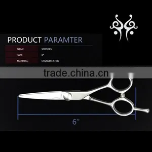 Pure Hand Made Customized Hair Cutting Shears Japanese Cobalt Steel Hairdressing Scissors thumbnail-4
