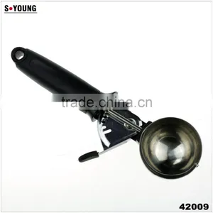 42151 Kitchen Utensil Heated Favor Stainless Steel Ice Cream Spoon thumbnail-1