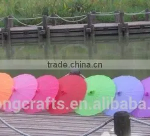 Cheap and Beautiful Colorful Chinese Silk Umbrellas thumbnail-3