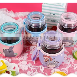 L00054 2017 High Quality Stylish Design Custom Penguin Shape Pyrex Heat-Resistant Clear Glasses Bottles thumbnail-6