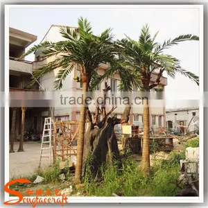 Outdoor Decorative Plasitc Tree Artificial Palm Tree Indoor Artificial Palm Trees thumbnail-5