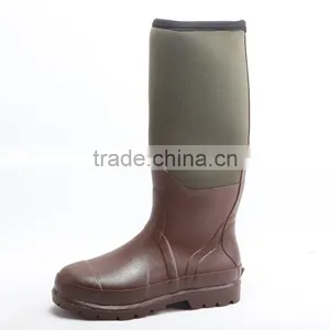 6mm Neoprene Muck Rain Boots Rubber Hunting Boots thumbnail-2