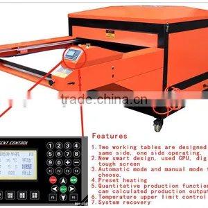 Big Hydraulic Sublimation Transfer Printing Machine 110*170cm 110*160cm 100*120cm thumbnail-6