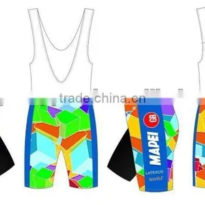 Hot Sale Coolmax Cycling Jerseys, OEM Mens Bicycle Bib Shorts, Mens Cycling Wear thumbnail-1