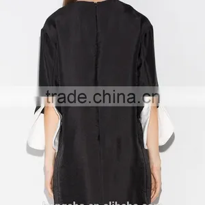 New Style Girl Dress Fashion Black Girl Party Wear Western Bell Sleeve Dress HSD6653 thumbnail-4