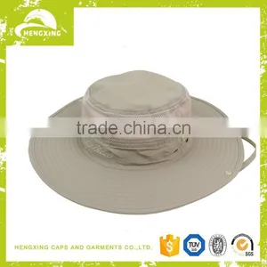 New Fashion Unisex Adult Wide Brim Mesh Fishimen Hat thumbnail-1
