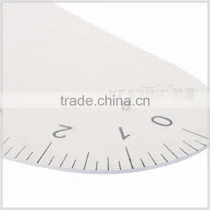 Kearing Silver Grey Broadsword Shape French Curve Ruler 6224A for Lapel / Elbow #6224A thumbnail-1