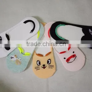 Lady Invisible Socks With Anti Slip Dots thumbnail-1