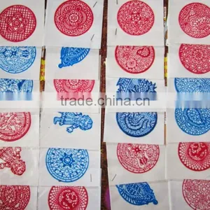 Palm HENNA Mehndi TATTOO STENCIL Rubber Reusable thumbnail-3