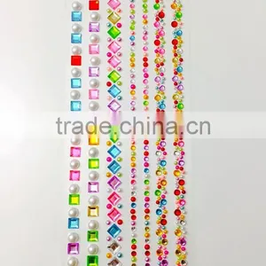 High Quality DIY Rhinestone Sticker Adhesive Sheet Wholesale thumbnail-1