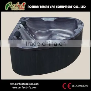 Acrylic Material and Combo Massage (Air & Whirlpool) Massage Type 2 Person Hot Tubs thumbnail-2
