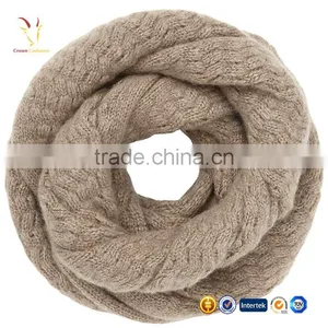 Made Round Scarf Cashmere Merino Wool Scarf thumbnail-3