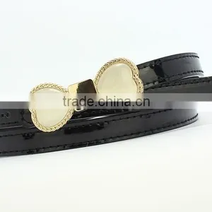 New Candy Color Painting PU Leather Women Belt Kinds Of Collocation Dresses Belts For Women thumbnail-2