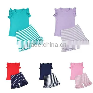 2017 New Designs Kids Toddler Girl Clothing Baby Outfit Clothing Sets Children thumbnail-1