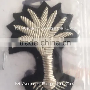 Hand Embroidery Bullion Wire Blazer Badge thumbnail-1