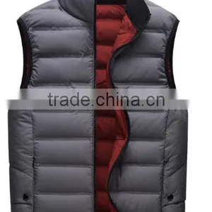 2016 Man Winter Down Vest With Factory Price thumbnail-3