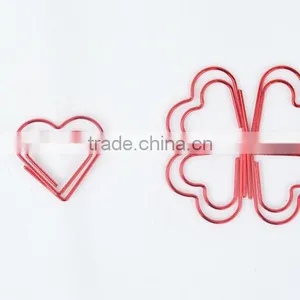 Heart Shape Planner Clip Stainless Steel Plating Paper Clip thumbnail-5