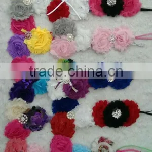 Shabby Flower Headband Baby Headband Infant Hedband Wholesale thumbnail-1