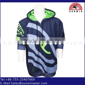 Wholesale Design 2017 Cheap Dye Sublimation Hoodies thumbnail-1