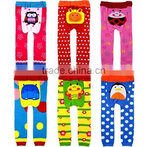 Hot Sale Toddler Leggings Popular Cartoon Printed With Dots Baby PP Pants For Kids Trousers Wholesale SC40822-24 thumbnail-1