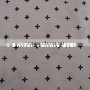100%cotton Gentle Muslin Gauze 21s/32s/40s Printed/ Grey Muslin Gauze Floral Print thumbnail-1